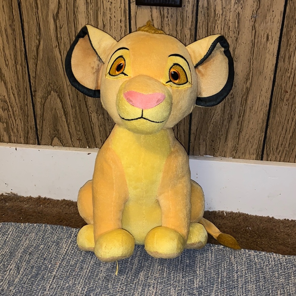 Disney Simba stuffed animal